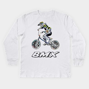 bmx Kids Long Sleeve T-Shirt